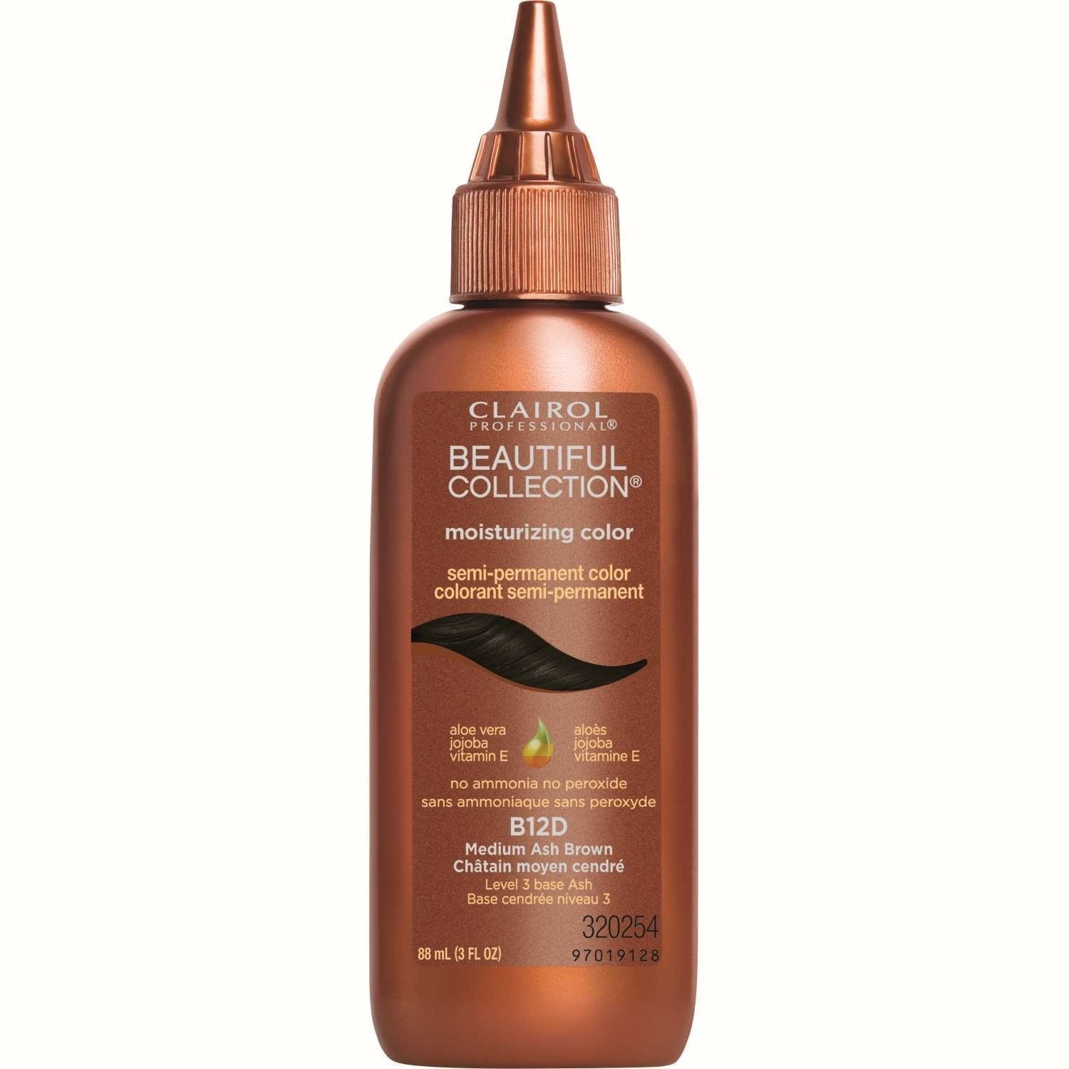Beautiful Collection 012 Medium Ash Brown Beautiful Collection 012 Medium Ash Brown CLAIROL