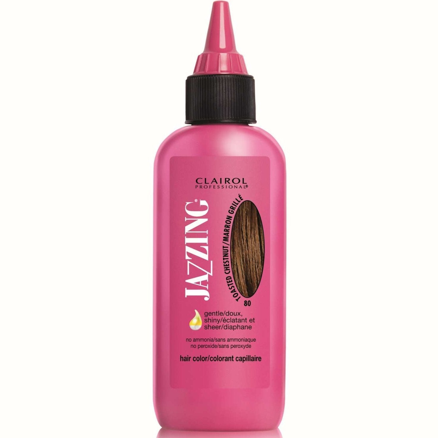 Jazzing Temporary Hair Color 80  Toasted Chestnut Jazzing Temporary Hair Color 80  Toasted Chestnut CLAIROL