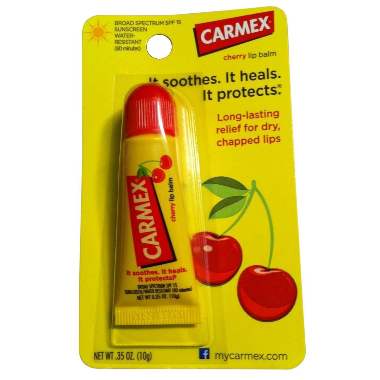Carmex Daily Care Cerry Flavor With Spf 15 Blister Pack Squeeze Tube Carmex Daily Care Cerry Flavor With Spf 15 Blister Pack Squeeze Tube Carmex