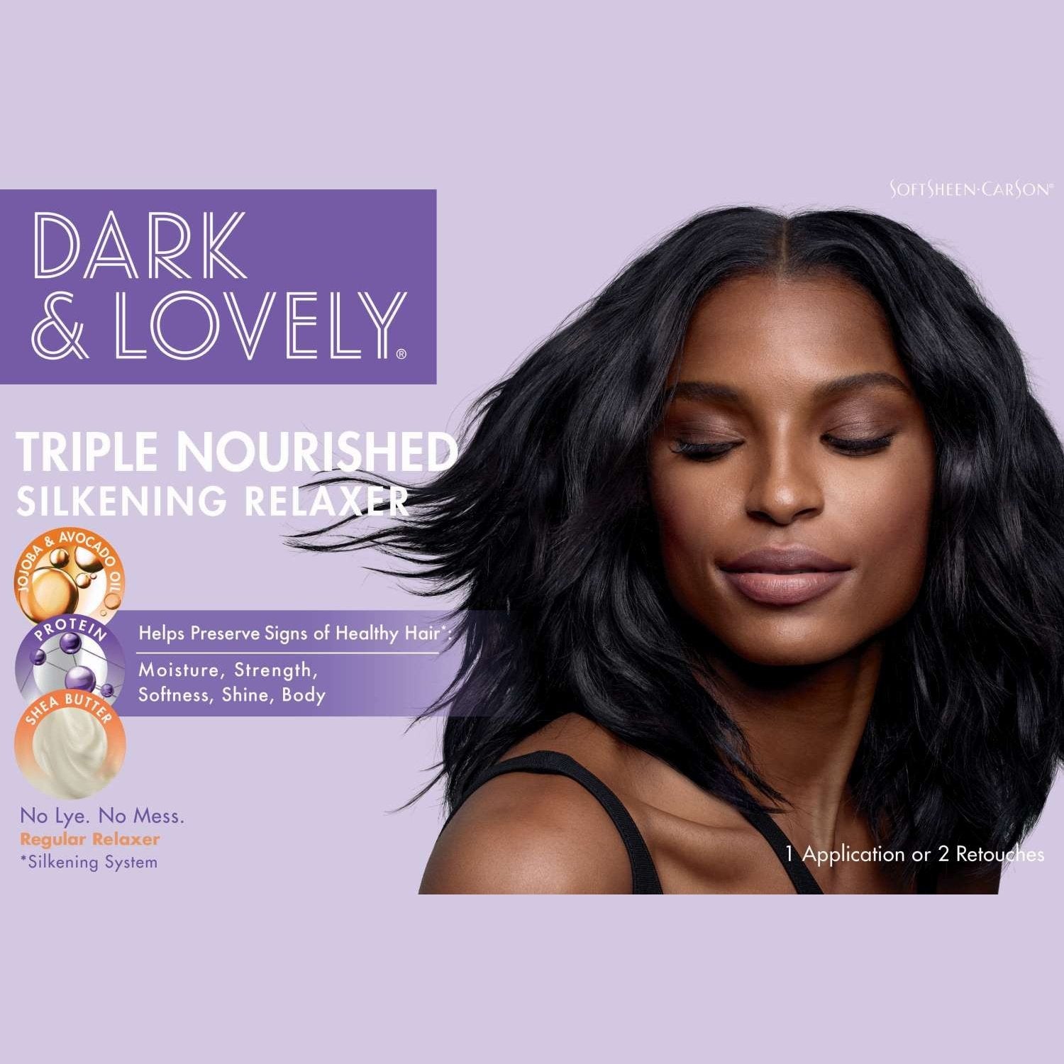 Dark And Lovely Healthy Gloss No-Lye Regular Dark And Lovely Healthy Gloss No-Lye Regular Dark Lovely