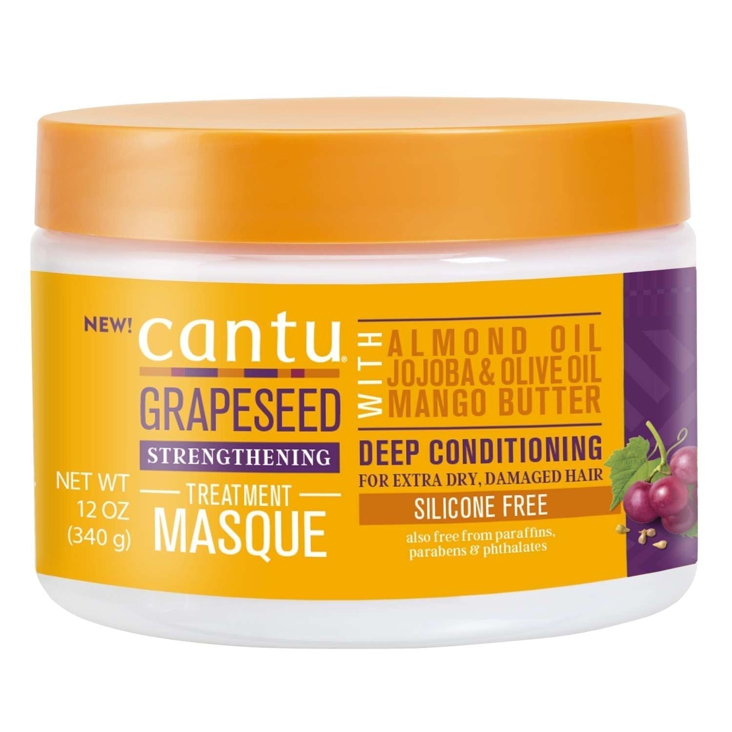 Cantu Grapeseed Strengthening Deep Conditioning Treatment Masque Cantu Grapeseed Strengthening Deep Conditioning Treatment Masque CANTU