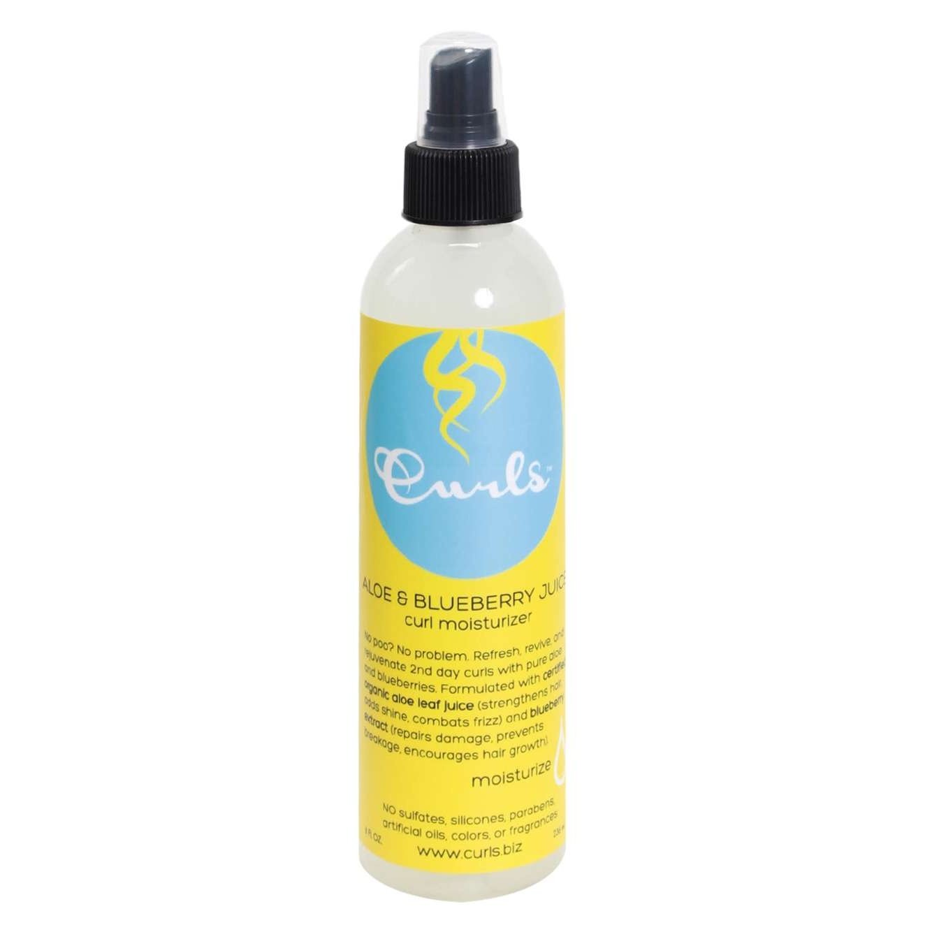 Curls Aloe And Blueberry Hair Refresher 8Oz Curls Aloe And Blueberry Hair Refresher 8Oz CURLS