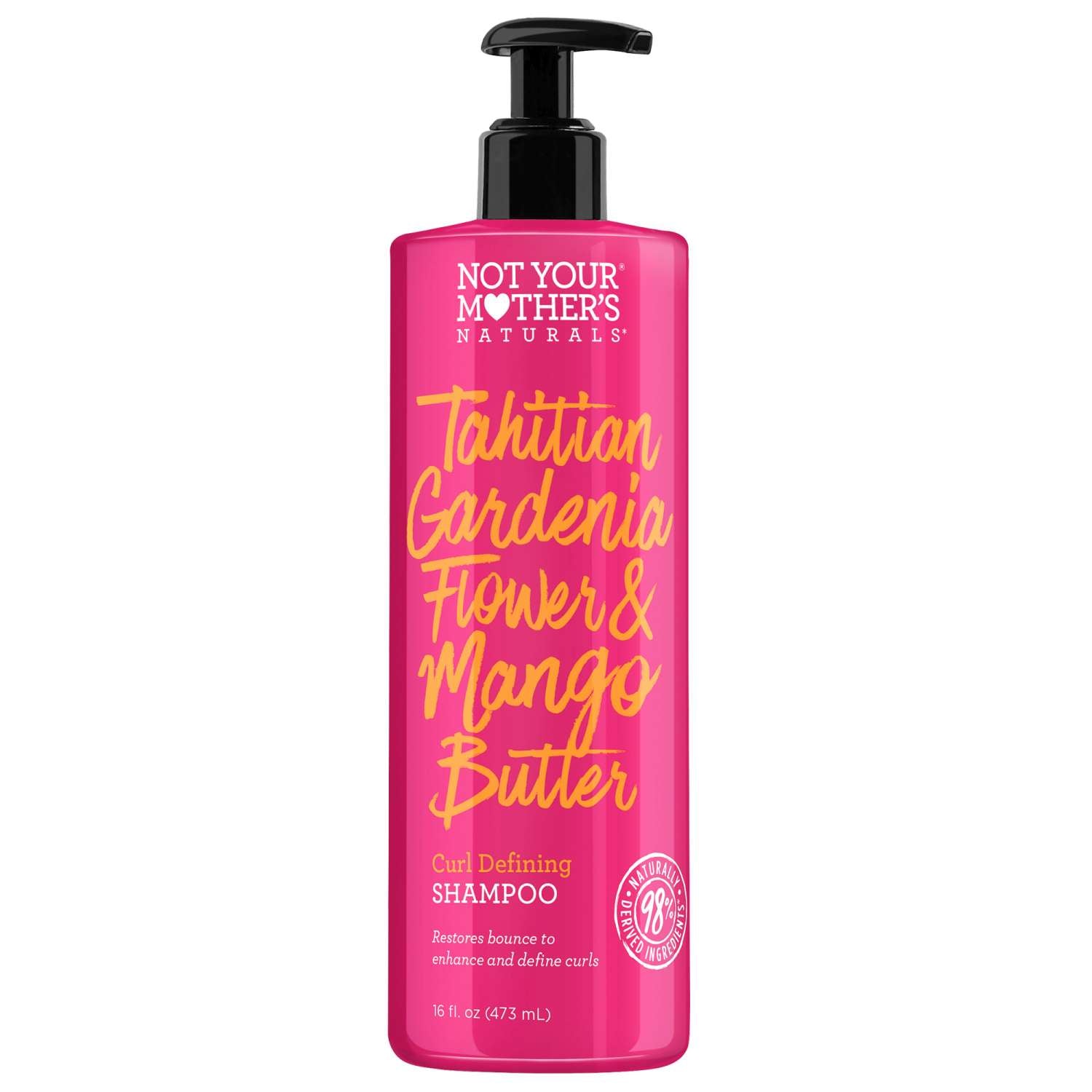 Nto Your Mother Natural Tahitian Grd. Flower  Mango Curl Defining Shampoo Nto Your Mother Natural Tahitian Grd. Flower  Mango Curl Defining Shampoo Not Your Mothers
