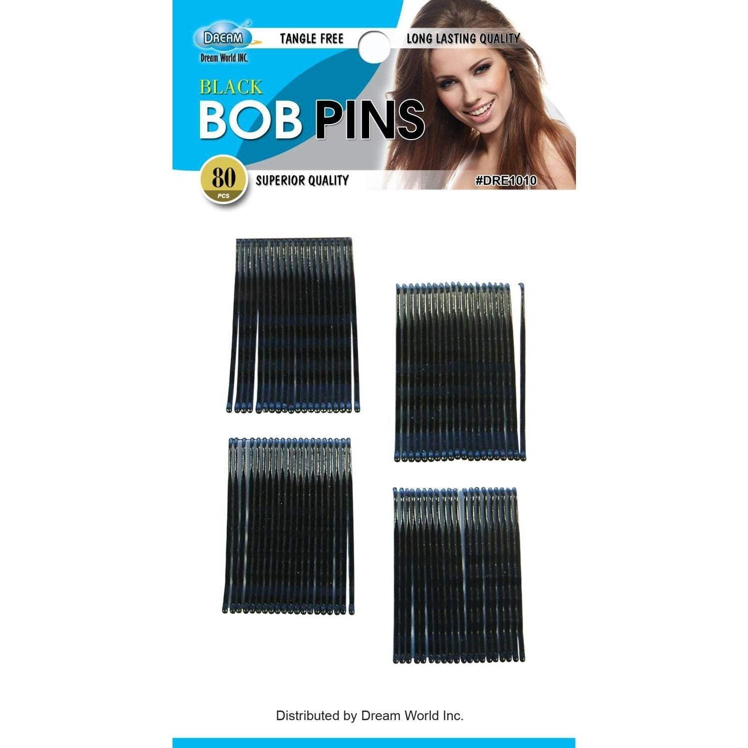 Dream Bobpin 80Ct Black Dream Bobpin 80Ct Black DREAM