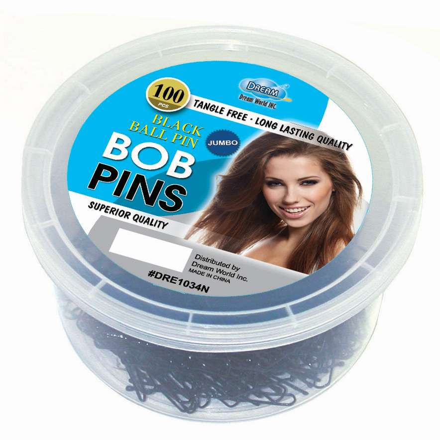Dream Bobpin Jumbo 100Cttub Black Dream Bobpin Jumbo 100Cttub Black DREAM