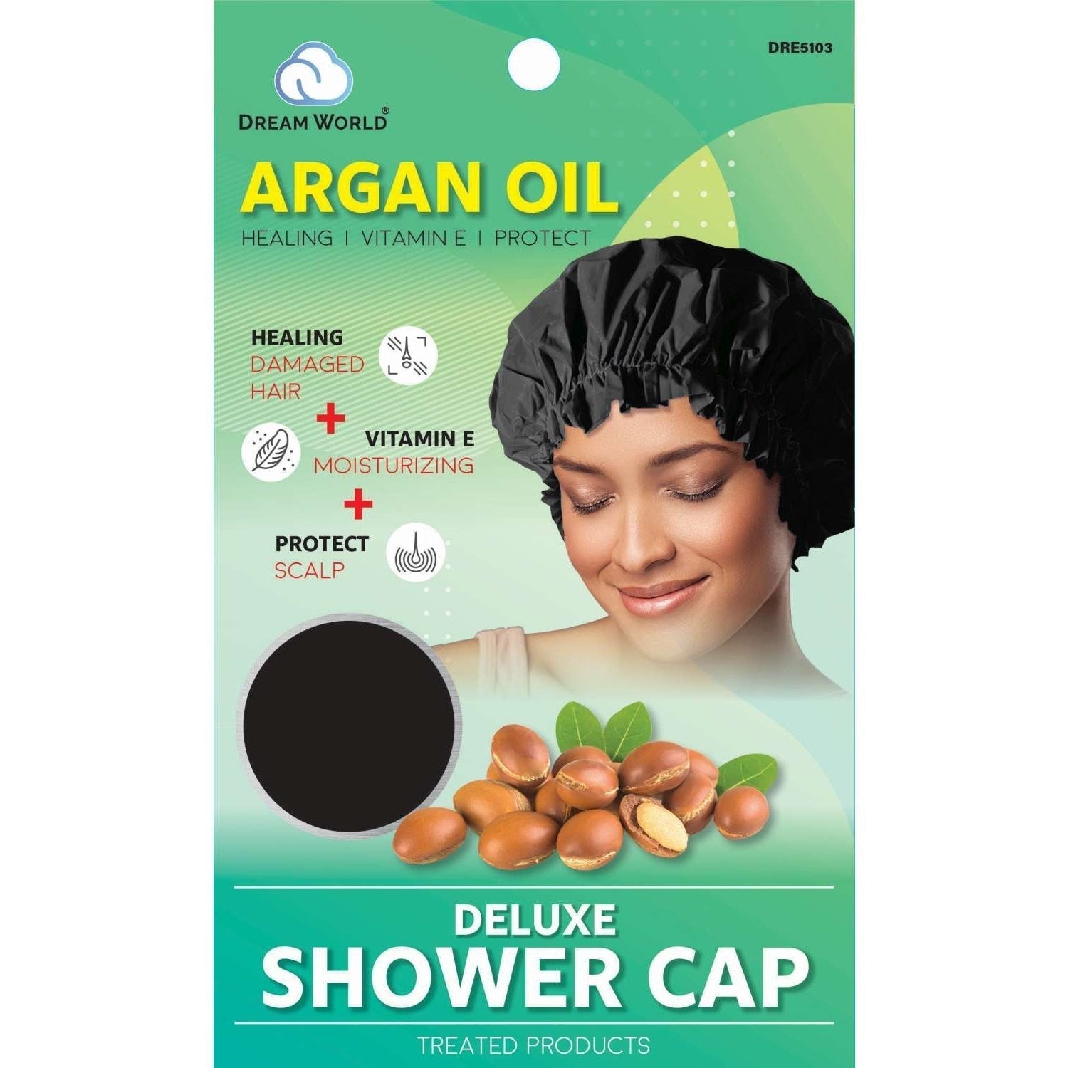 Dream Argan Oil Deluxe Shower Cap Dream Argan Oil Deluxe Shower Cap DREAM