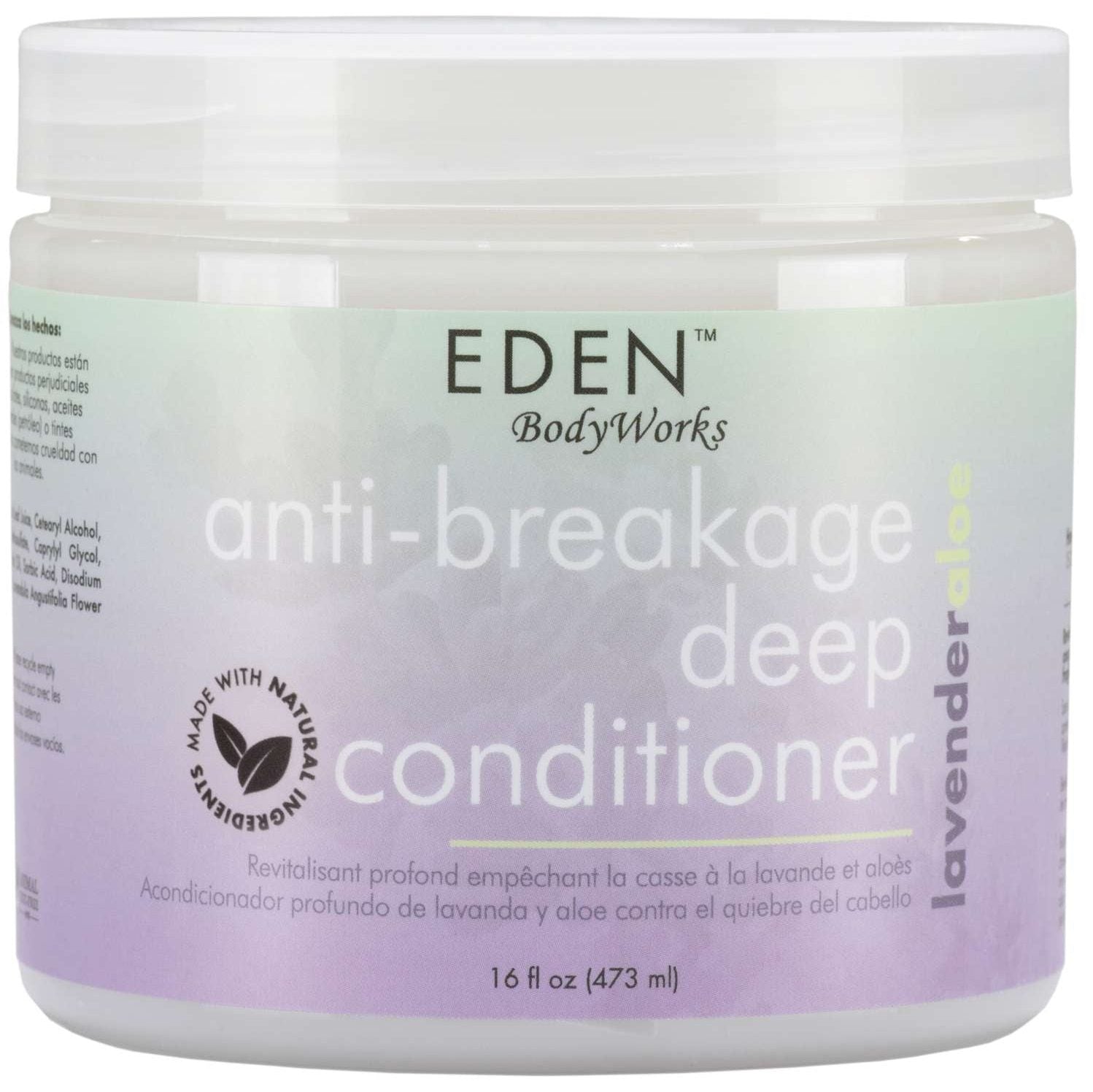 Eden Body Works Lavender Aloe Anti-Breakage Deep Conditioner Eden Body Works Lavender Aloe Anti-Breakage Deep Conditioner Eden Bodyworks