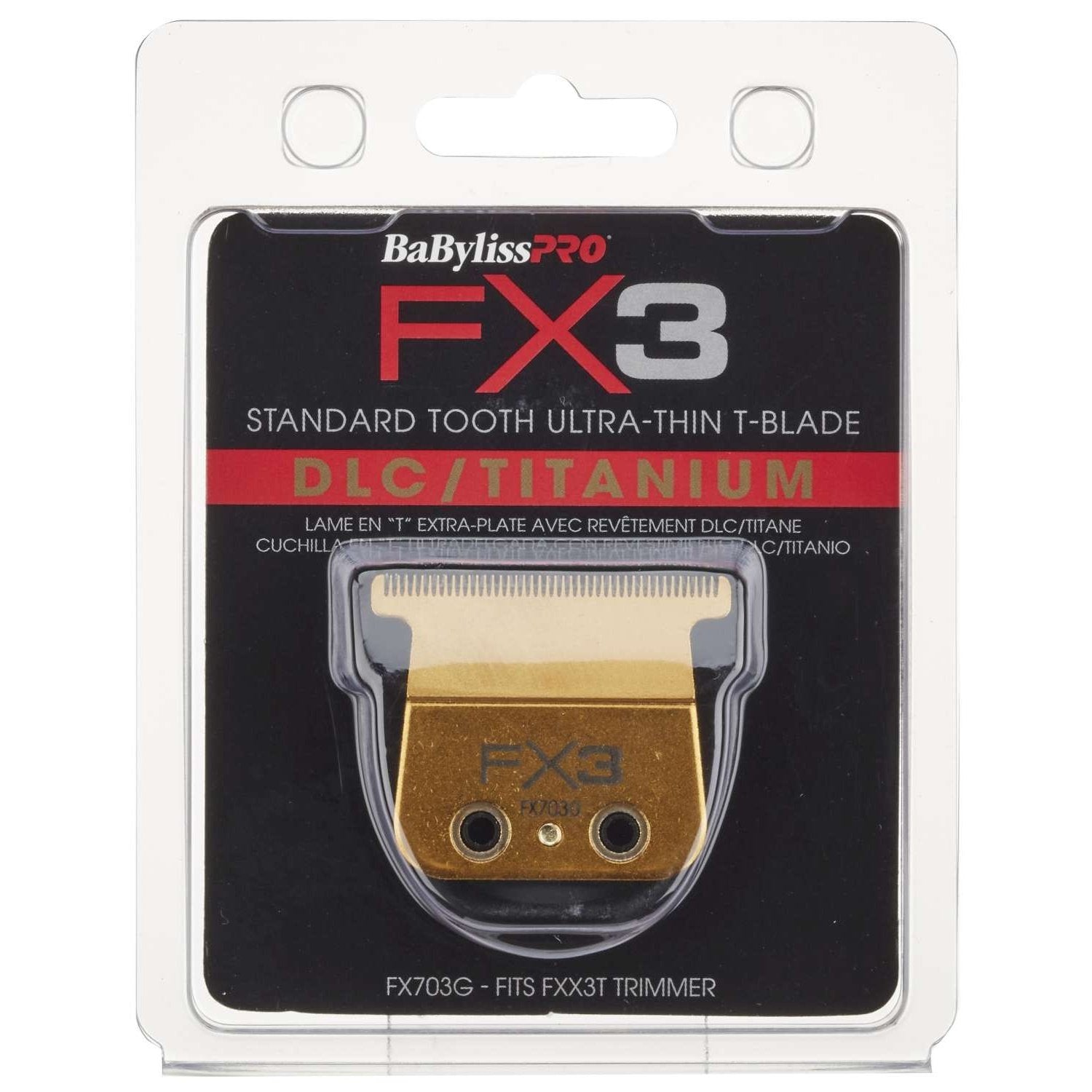Fx Standard Tooth Ultra Thin T-Blade Fxx3T Fx Standard Tooth Ultra Thin T-Blade Fxx3T BABYLISS