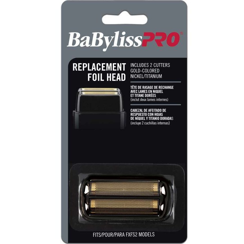 Blackfx Double Foil Shaver Replacement Blade Blackfx Double Foil Shaver Replacement Blade BABYLISS
