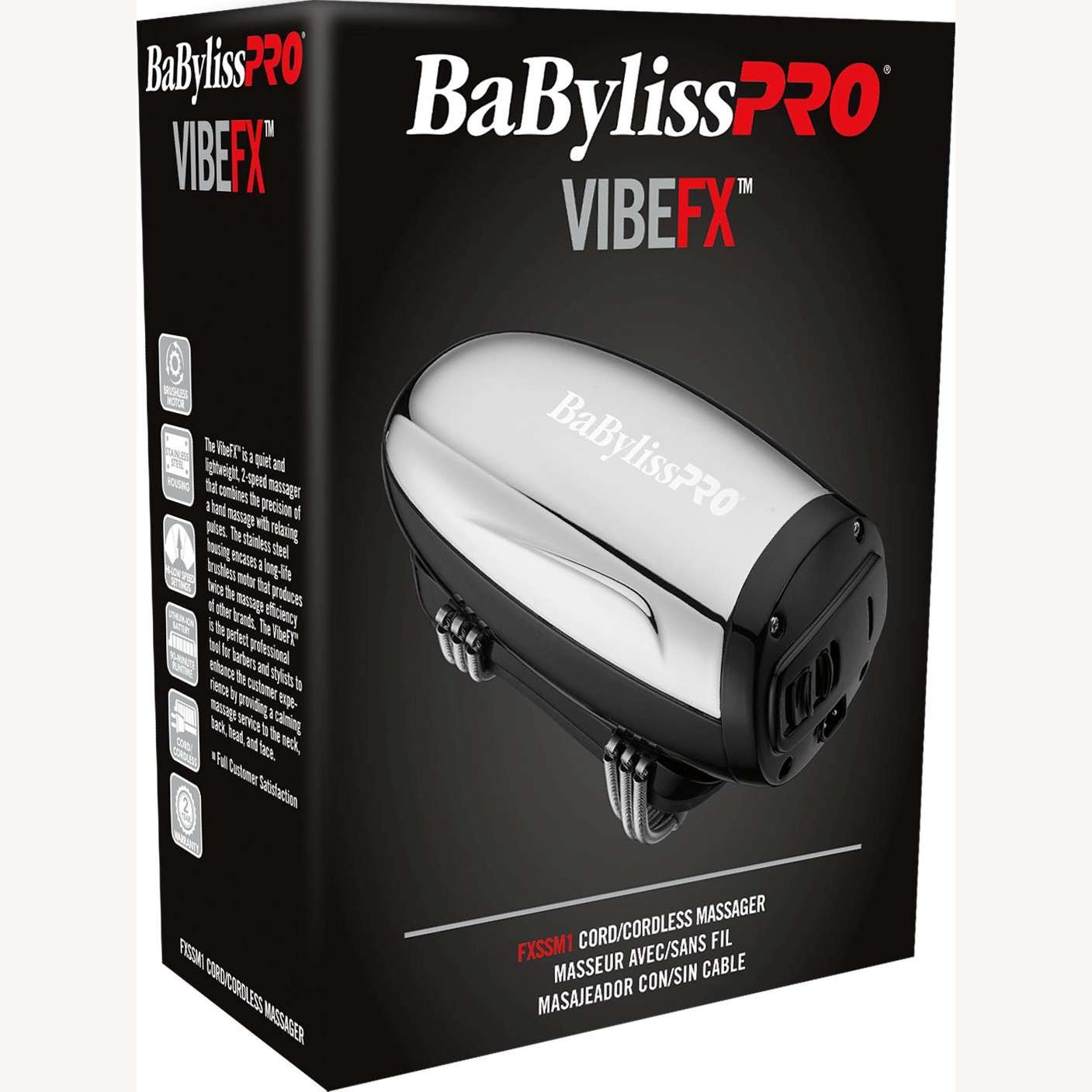 Babylisspro Vibefx Cordcordless Massager Babylisspro Vibefx Cordcordless Massager