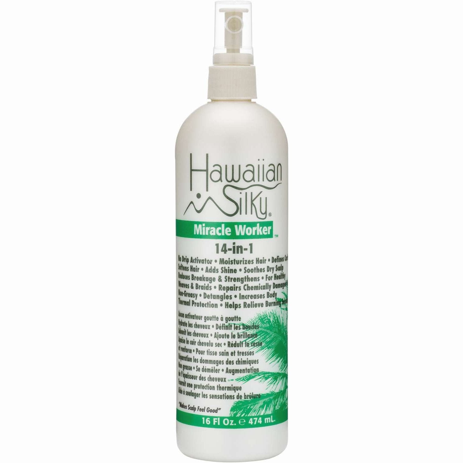 Hawaiian Silky Miracle Worker 14N1 16 oz Hawaiian Silky Miracle Worker 14N1 16 oz HAWAIIAN SILKY