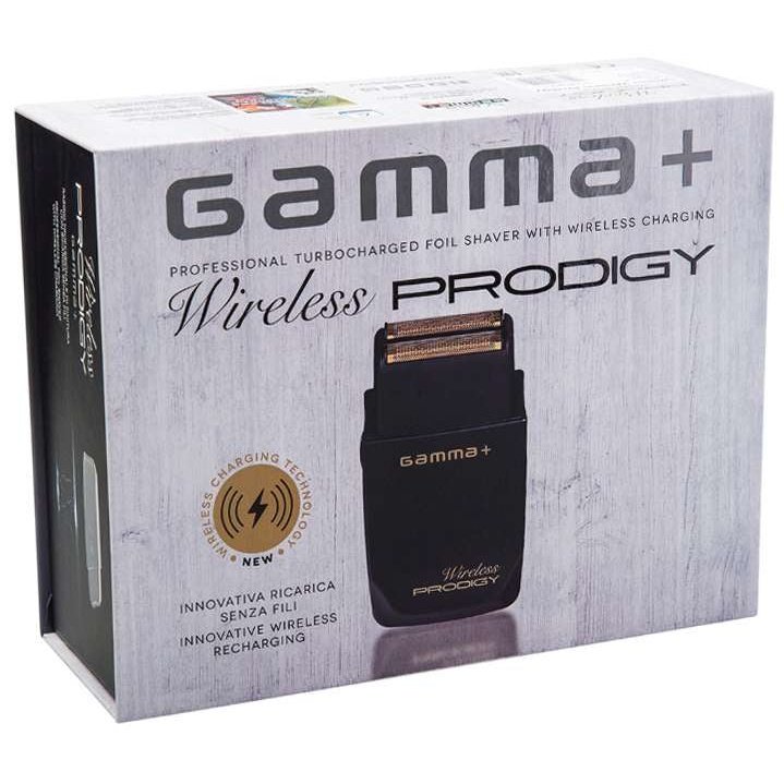 Gamma Wireless Prodigy Foil Shaver Black Gamma Wireless Prodigy Foil Shaver Black Gamma