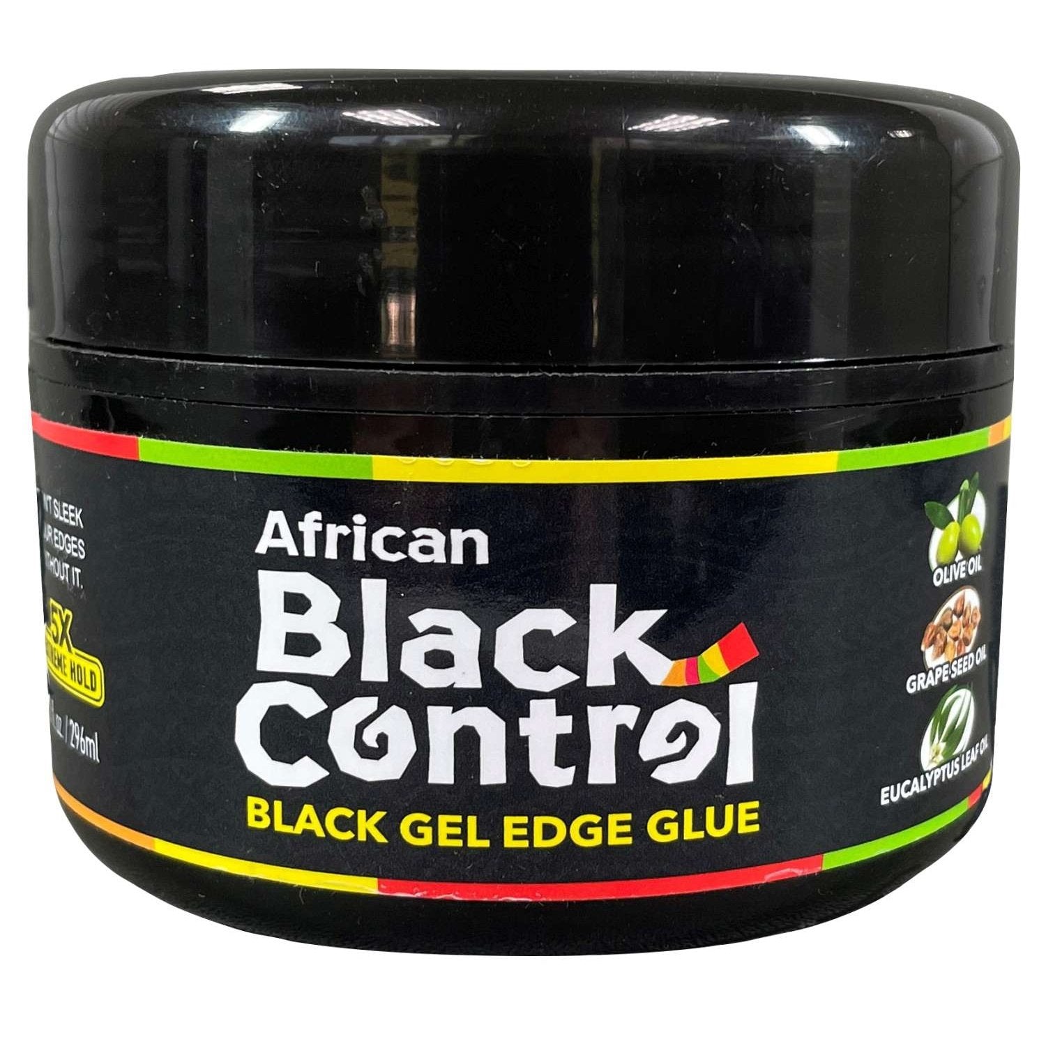 African Black Control Black Gel Edge Glue African Black Control Black Gel Edge Glue Hairobics