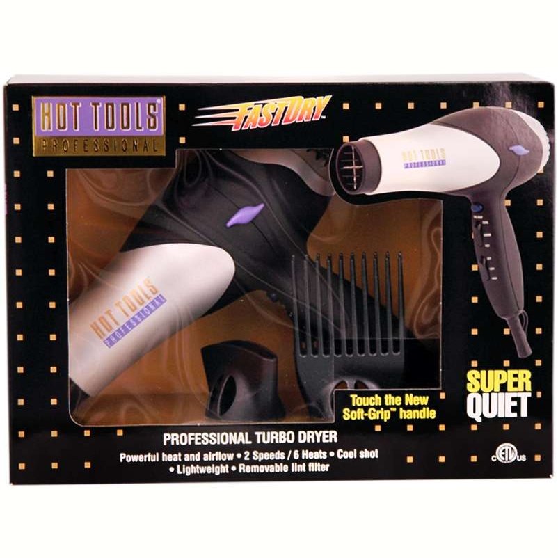 Hot Tools Lite N Quiet Turbo Styling Dryer Hot Tools Lite N Quiet Turbo Styling Dryer HOT TOOLS