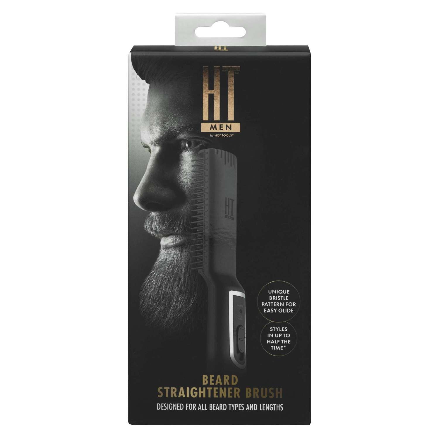 Hot Tools Mens Beard Straighten Brush Hot Tools Mens Beard Straighten Brush HOT TOOLS
