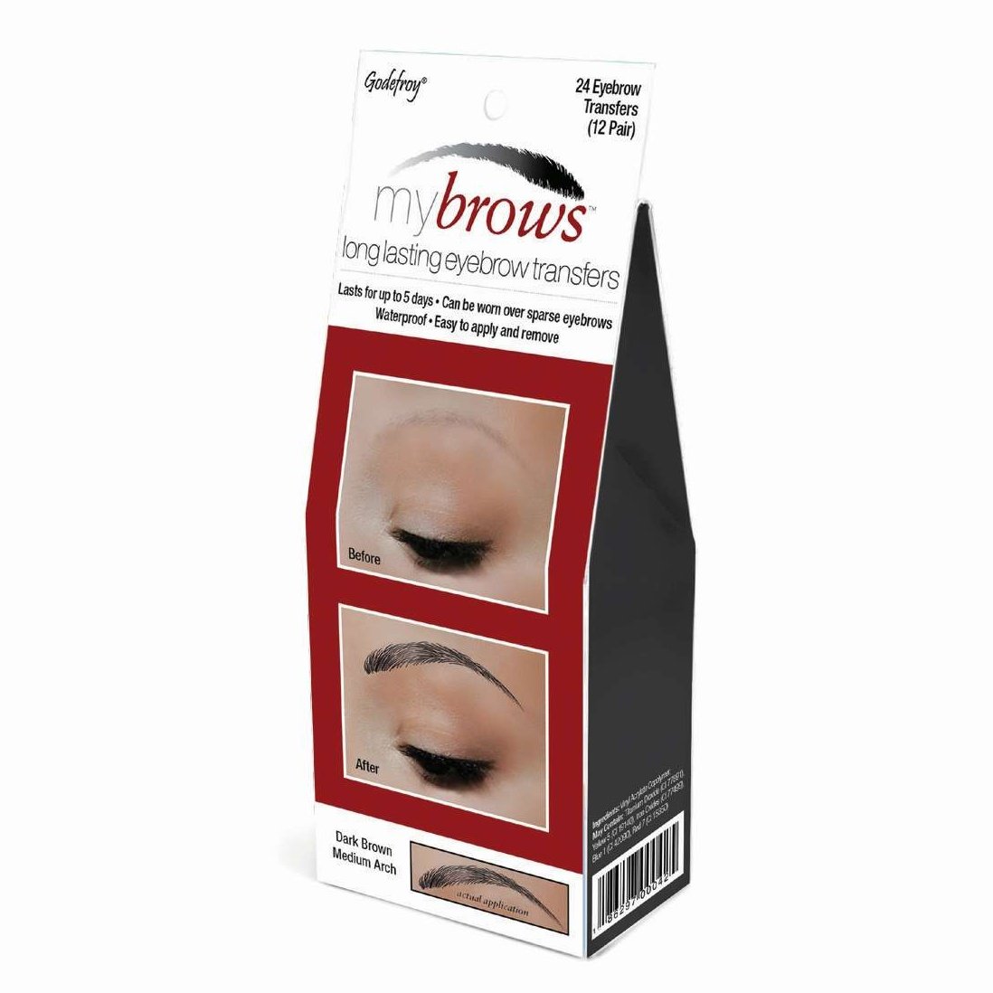 Mybrows Dark Brown Medium Arch Mybrows Dark Brown Medium Arch Godefroy