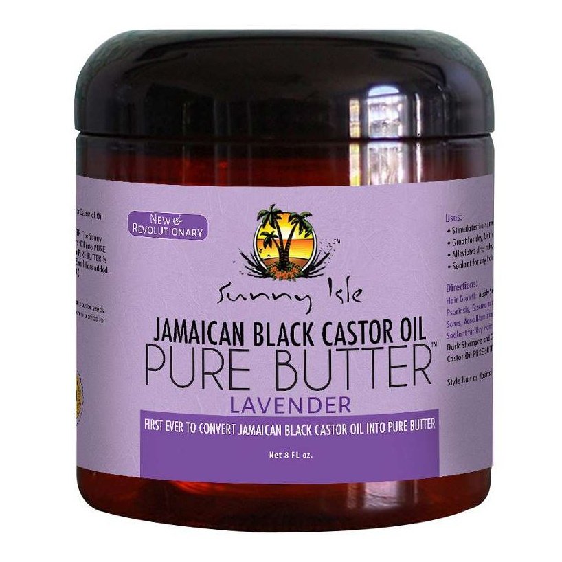 Sunny Isle Jamaican Black Castor Oil Pure Butter With Lavender Sunny Isle Jamaican Black Castor Oil Pure Butter With Lavender Sunny Isle