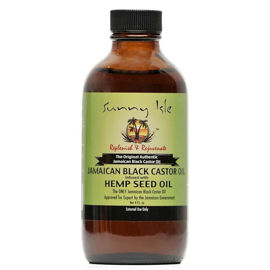 Sunny Isle Jamaican Black Castor Oil Infused With Hemp Seed Oil Sunny Isle Jamaican Black Castor Oil Infused With Hemp Seed Oil Sunny Isle