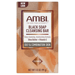 Ambi Soap Black Bar Soap With Shea Butter AMBI