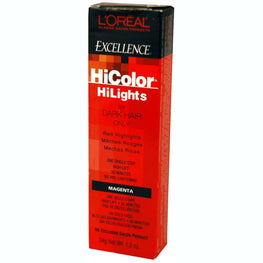 Hicolor Red Hilights Magenta Loreal Hicolor