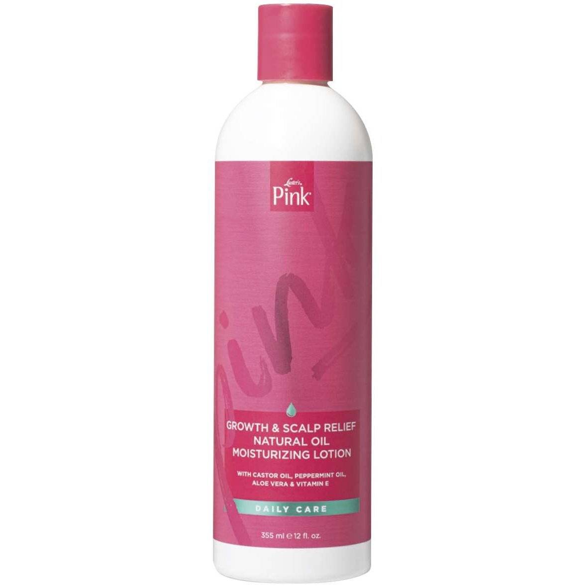 Pink Growth Scalp Relief Natural Oil Moisturizing Lotion Pink Growth Scalp Relief Natural Oil Moisturizing Lotion Pink