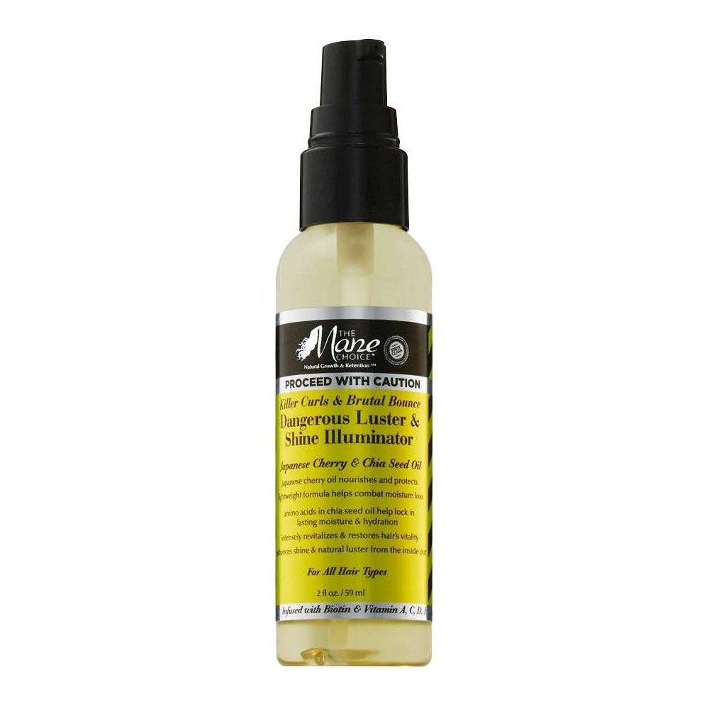 The Mane Choice Caution Killer Curls Brutal Bounce Dangerous Luster Shine Illuminator The Mane Choice Caution Killer Curls Brutal Bounce Dangerous Luster Shine Illuminator THE MANE CHOICE