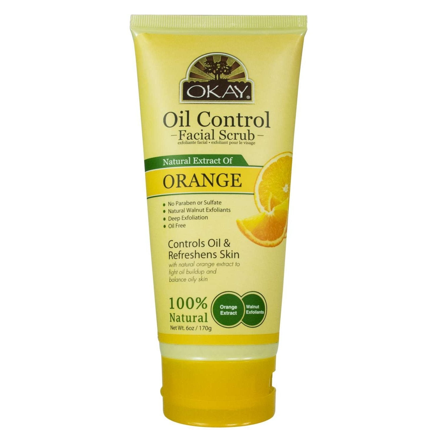 Okay Facial Scrub Orange Okay Facial Scrub Orange Okay