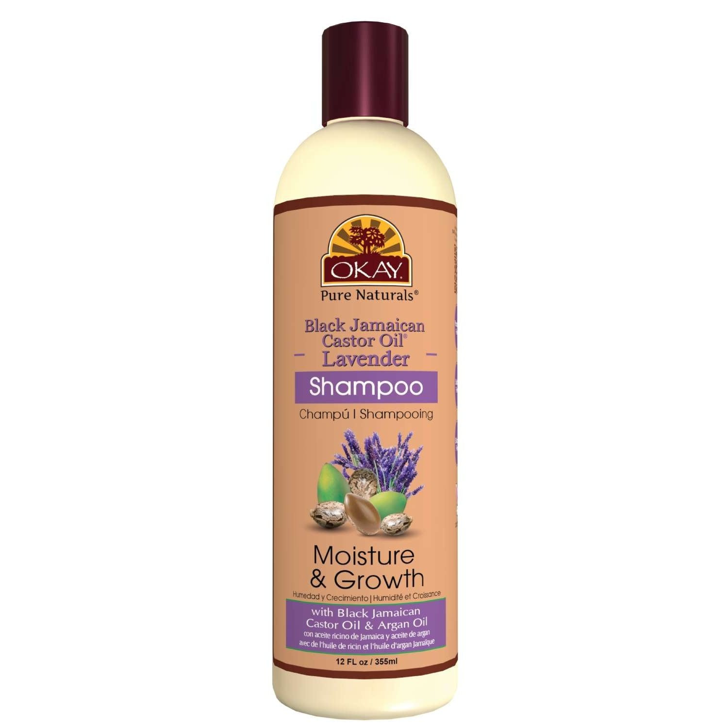 Okay Black Jamaican Castor Oil  Lavender Shampoo Okay Black Jamaican Castor Oil  Lavender Shampoo Okay