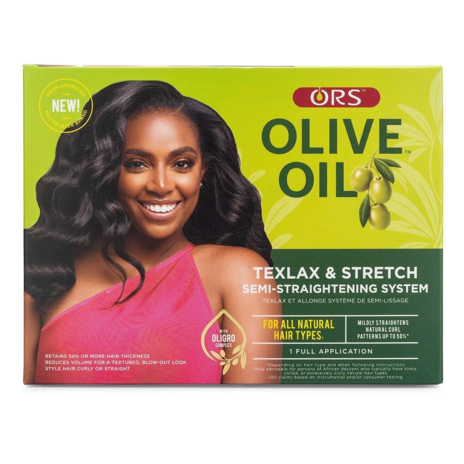 Ors Olive Oil Texlax Stretch Semi-Straightening System Ors Olive Oil Texlax Stretch Semi-Straightening System Ors