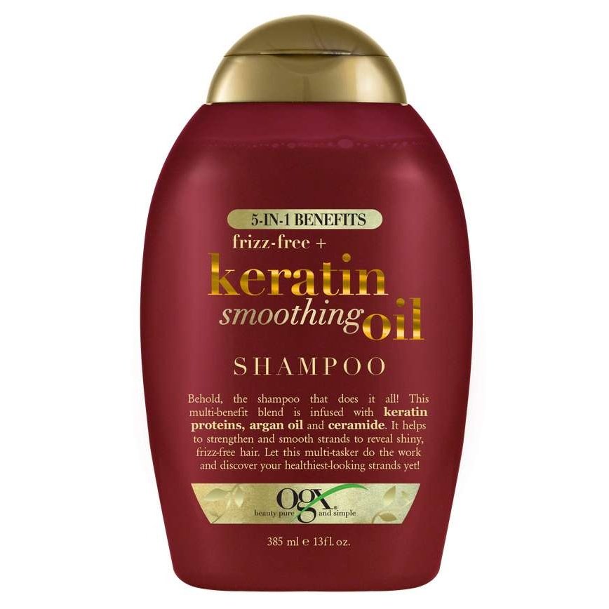 Ogx  Keratin Smoothing Oil 5 In 1 Benefits Shampoo Ogx  Keratin Smoothing Oil 5 In 1 Benefits Shampoo OGX