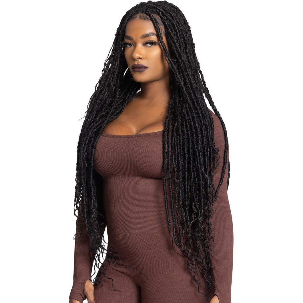 Urban Beauty Queen B Braid Synthetic Butterfly Goddess Locs 3X Value Pack 28 Inch Color 1B Urban Beauty Queen B Braid Synthetic Butterfly Goddess Locs 3X Value Pack 28 Inch Color 1B Urban Beauty