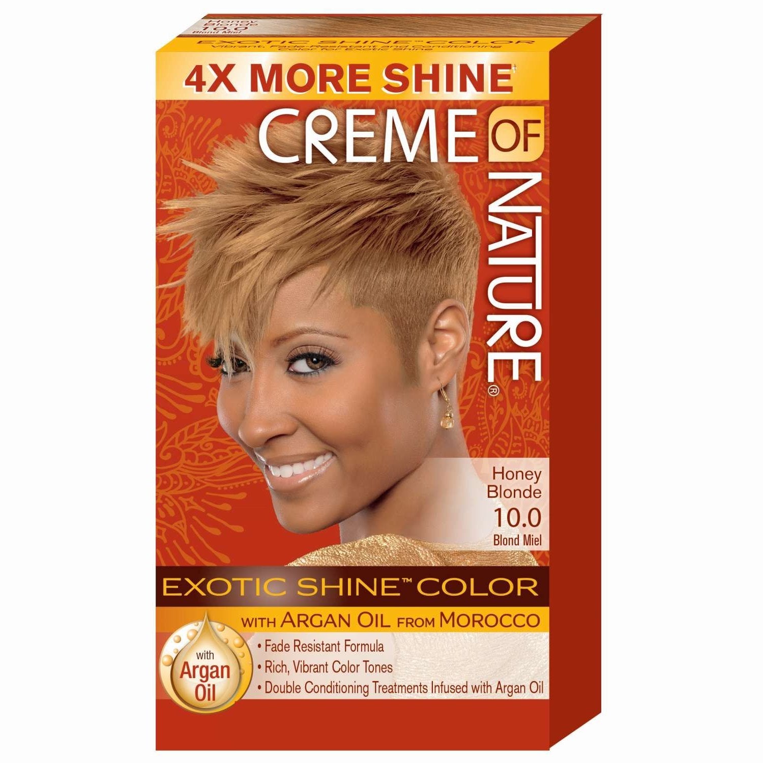 Creme Of Nature Exotic Gel Hair Color 10.0 Honey Blonde Creme Of Nature Exotic Gel Hair Color 10.0 Honey Blonde CREME OF NATURE