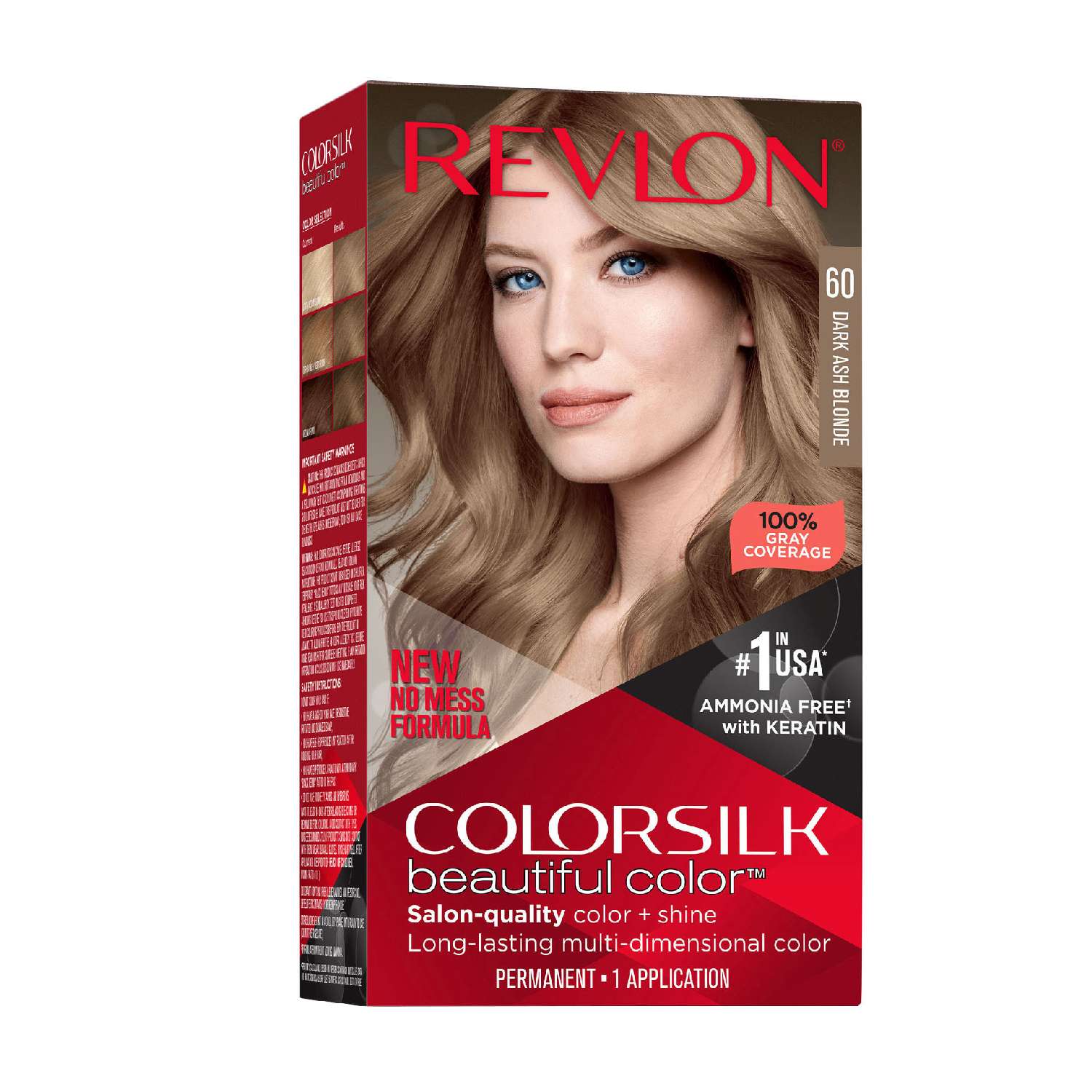 Revlon Colorsilk Hair Color 060 Dark Ash Blonde Revlon Colorsilk Hair Color 060 Dark Ash Blonde Color Silk