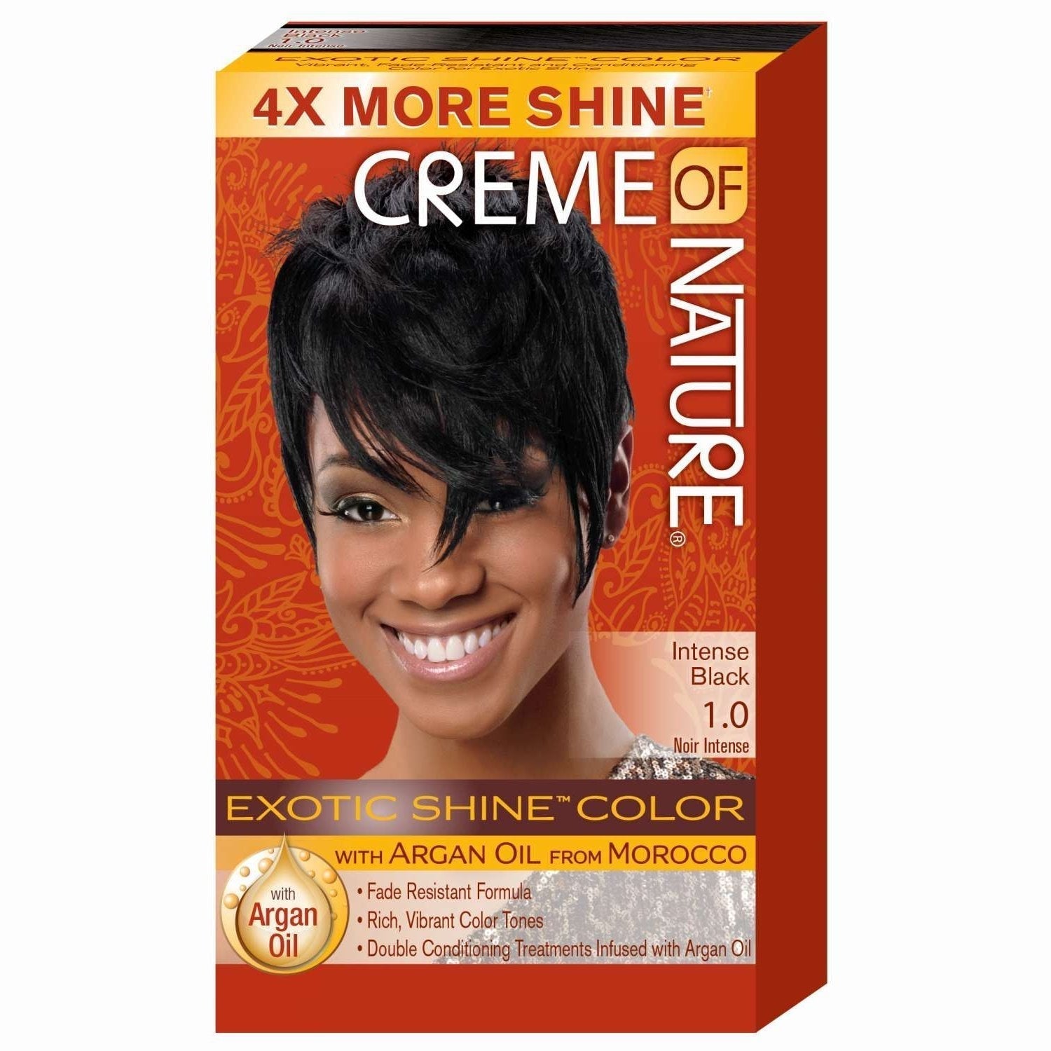 Creme Of Nature Exotic Gel Hair Color 01.00 Intensive Black Creme Of Nature Exotic Gel Hair Color 01.00 Intensive Black CREME OF NATURE