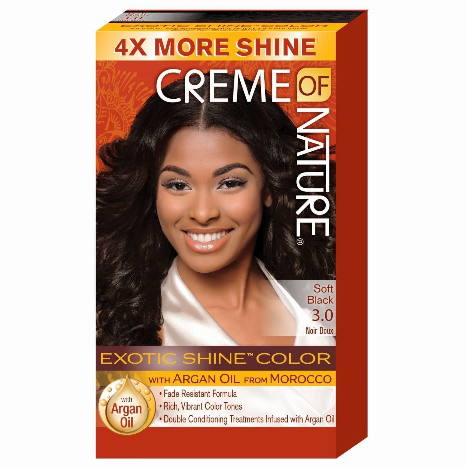 Creme Of Nature Exotic Gel Hair Color 03.00 Soft Black Creme Of Nature Exotic Gel Hair Color 03.00 Soft Black CREME OF NATURE