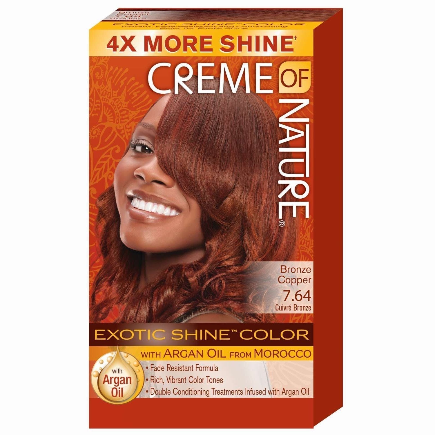 Creme Of Nature Exotic Gel Hair Color 07.64 Bronze Copper Creme Of Nature Exotic Gel Hair Color 07.64 Bronze Copper CREME OF NATURE