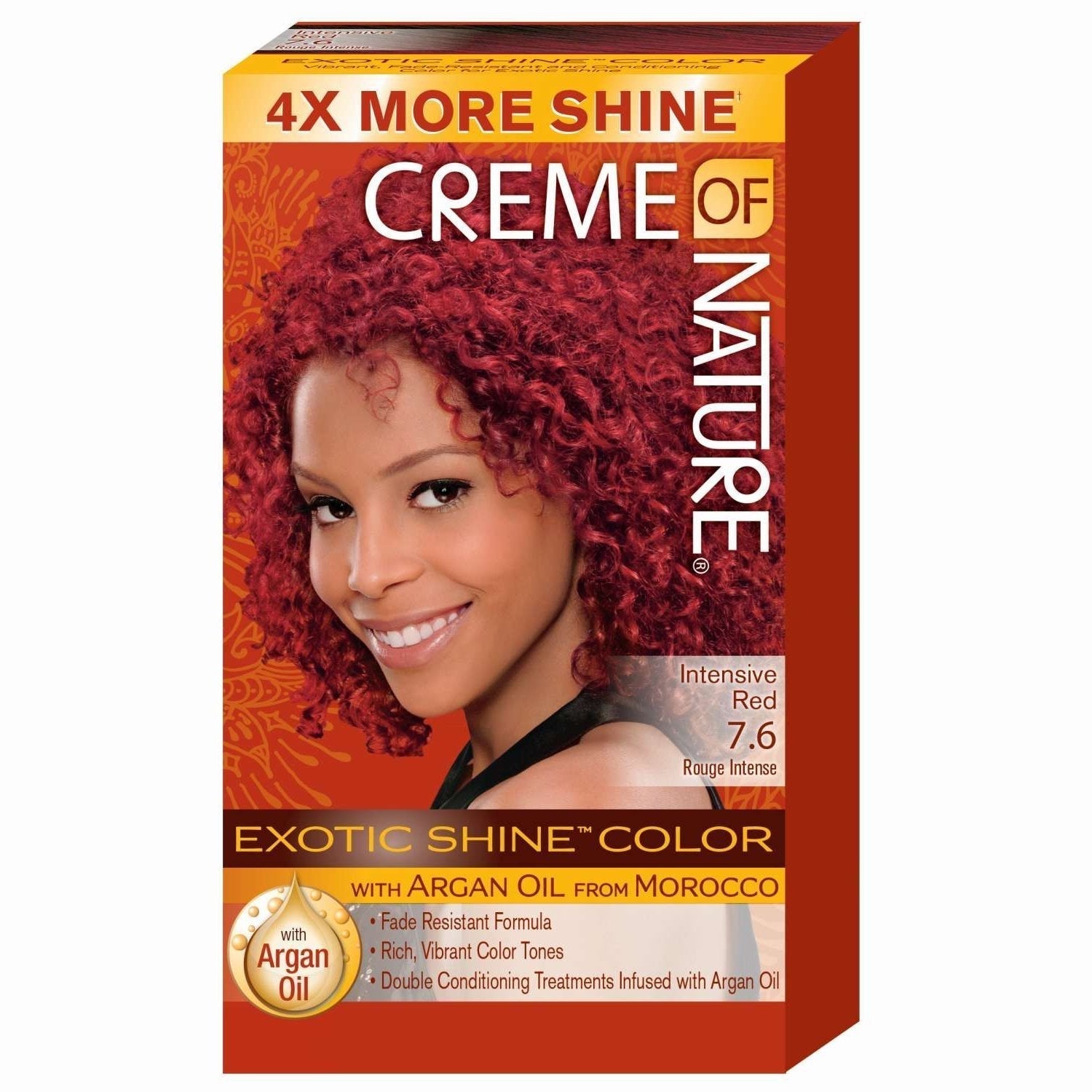 Creme Of Nature Exotic Gel Hair Color 07.6 Intensive Red Creme Of Nature Exotic Gel Hair Color 07.6 Intensive Red CREME OF NATURE