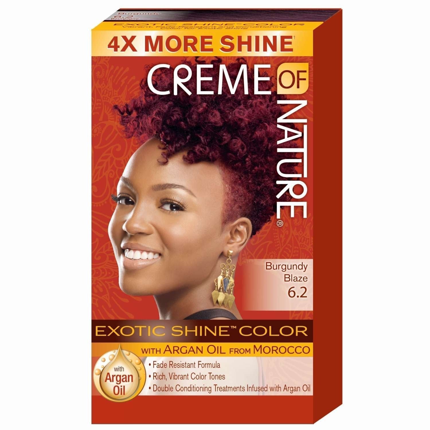 Cream Of Nature Gel 06.2 Burgundy Blaze Cream Of Nature Gel 06.2 Burgundy Blaze CREME OF NATURE