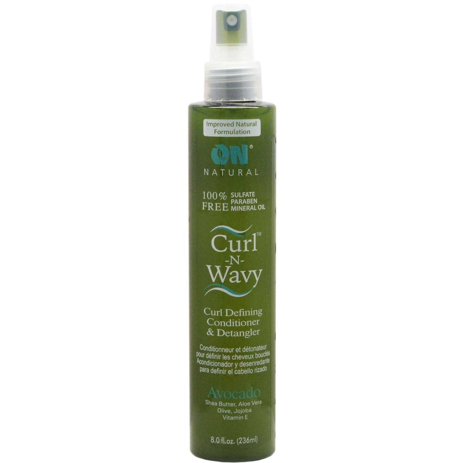On Natural Curl-N-Wavy Avocado Detangler On Natural Curl-N-Wavy Avocado Detangler On Natural