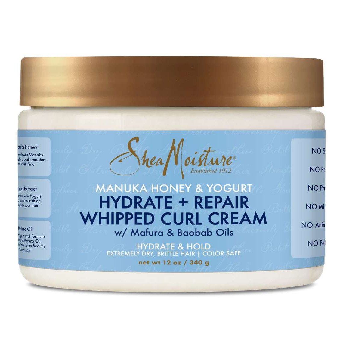 Shea Moisture Manuka Honey  Yogurt Hydrate  Repair Whipped Curl Cream Shea Moisture Manuka Honey  Yogurt Hydrate  Repair Whipped Curl Cream Sheamoisture