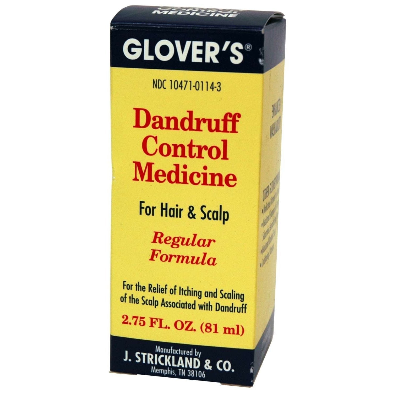 Glovers Dandruff Control Medicine Regular Formula Glovers Dandruff Control Medicine Regular Formula Glovers