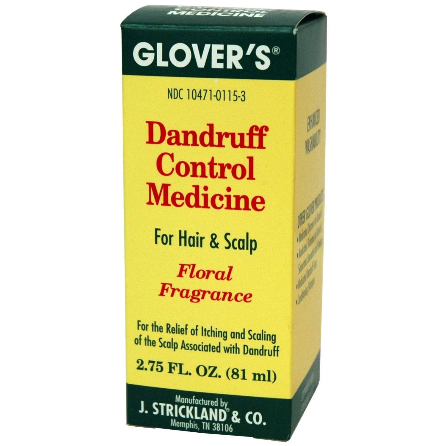 Glovers Dandruff Control Medicine Floral Fragrance Glovers Dandruff Control Medicine Floral Fragrance Glovers