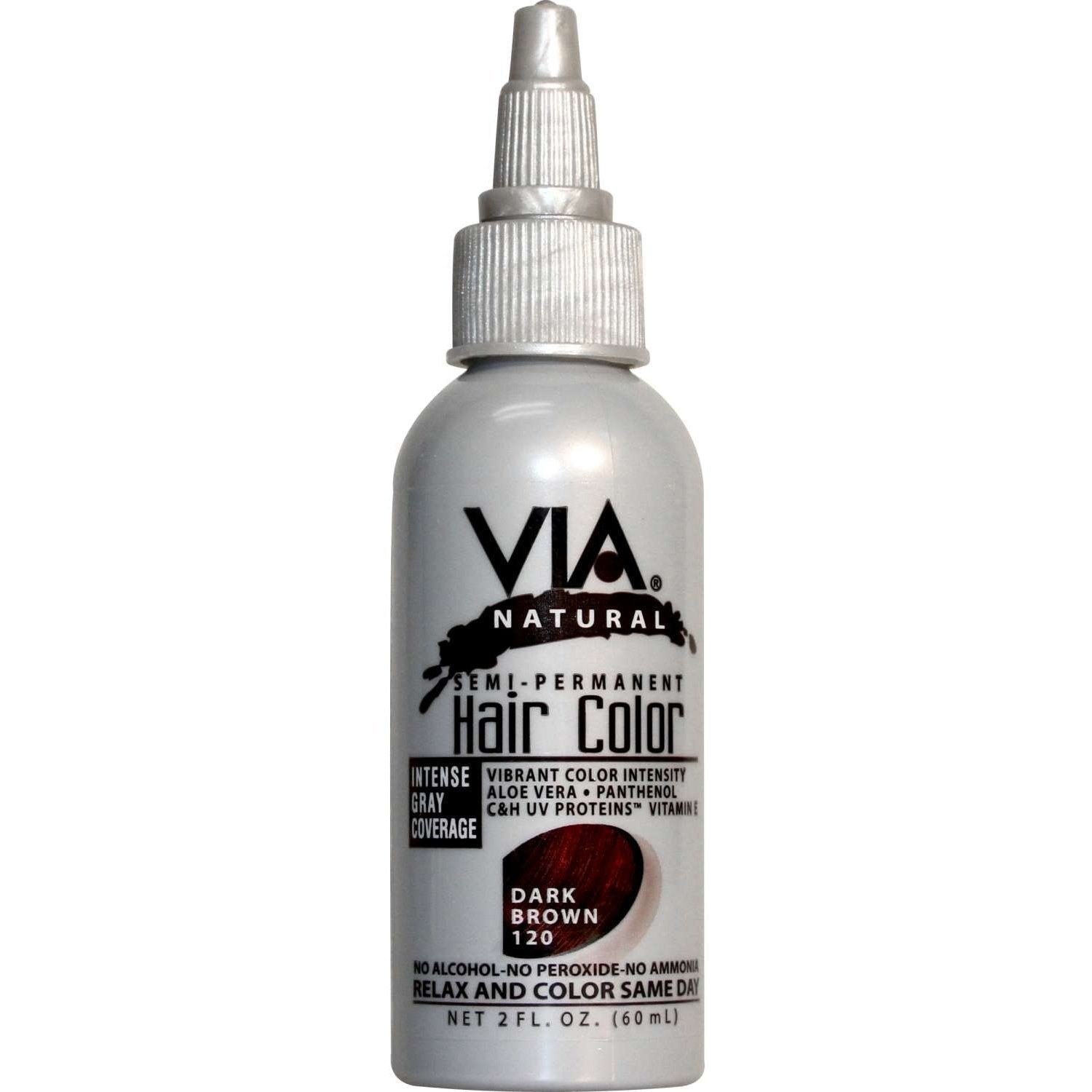 Via Natural Hair Color 120 Dark Brn Via Natural Hair Color 120 Dark Brn Via Natural
