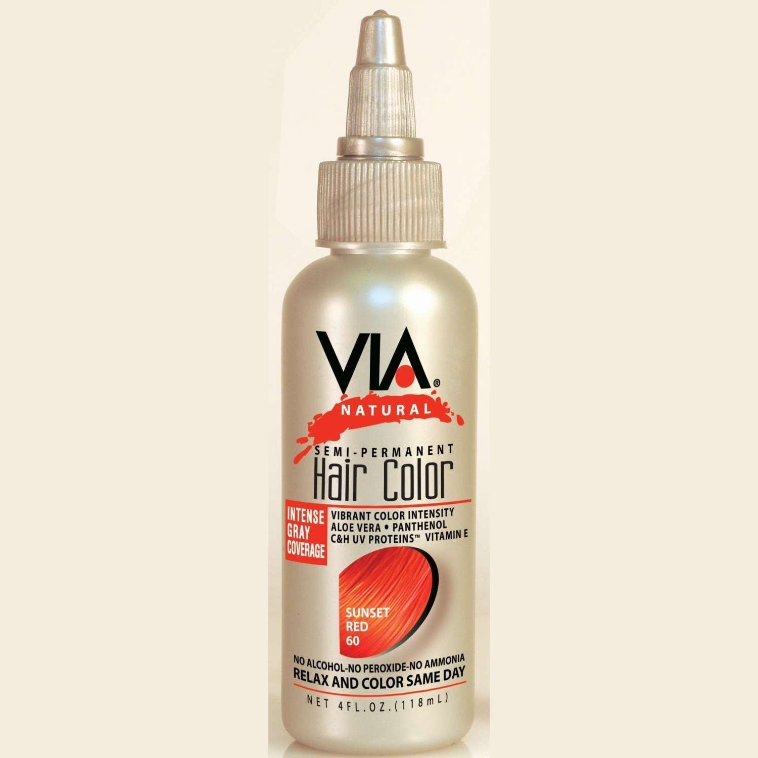 Via Natural Hair Color 060 Sunset Red Via Natural Hair Color 060 Sunset Red Via Natural