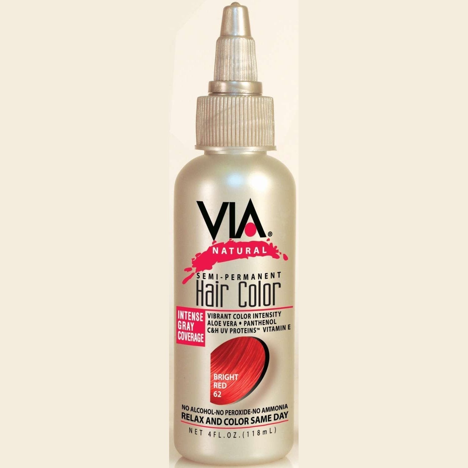 Via Natural Hair Color 062 Bright Red Via Natural Hair Color 062 Bright Red Via Natural