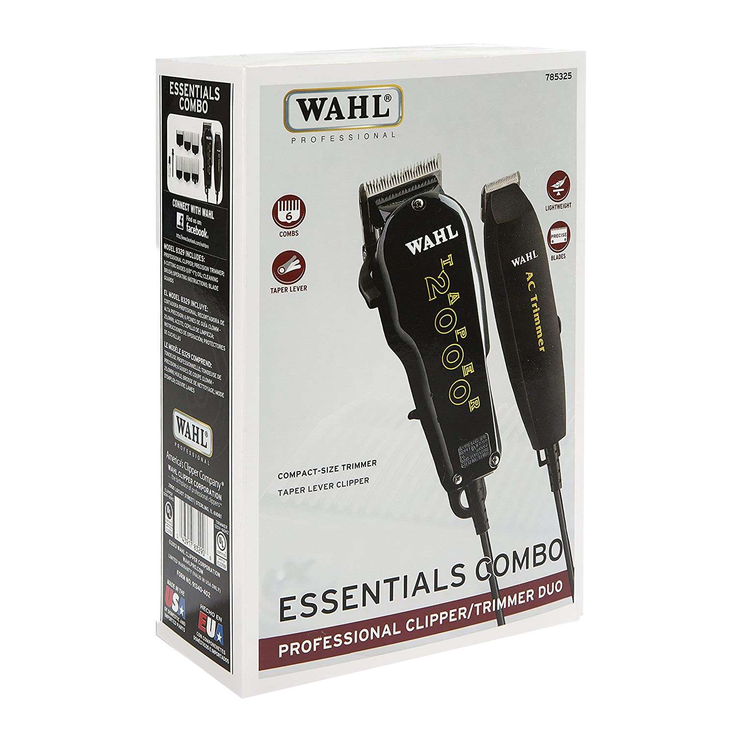 Wahl Essentials Clippertrimmer Combo Wahl Essentials Clippertrimmer Combo WAHL