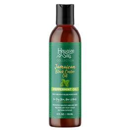 Hawaiian Silky Jamaican Black Castor Oil Peppermint Oil 4 Oz Hawaiian Silky