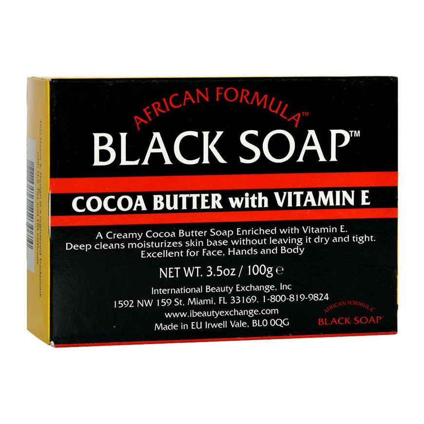 African Formula Soap Blackcocoa Butter  Vitamin E 3.5 Oz African Formula