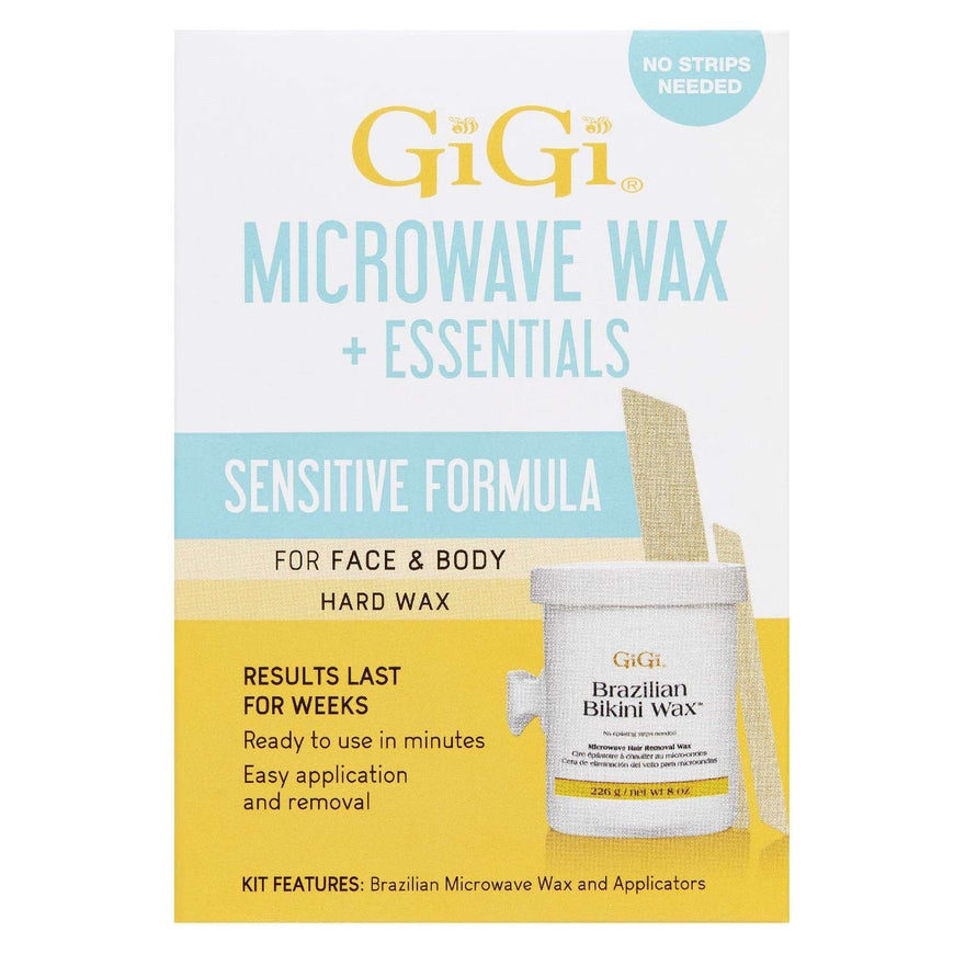 Gigi Sensitive Microwave Wax  Essentials Kit GiGi