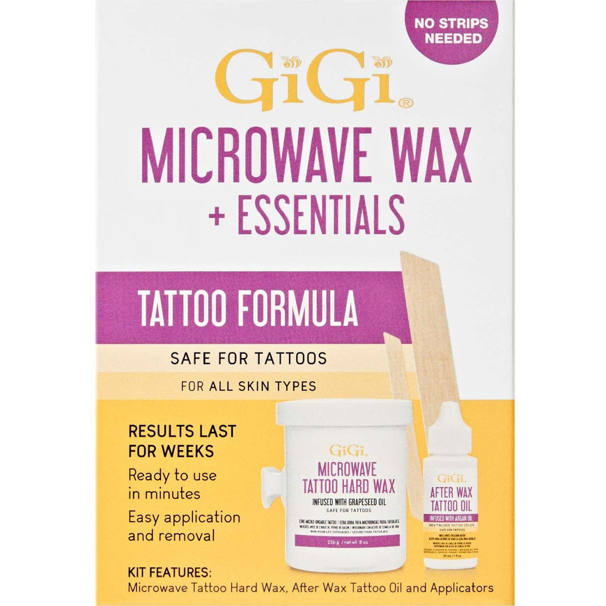 Gigi Tattoo Microwave Wax Essentials Kit GiGi